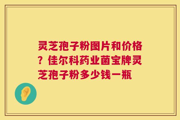 灵芝孢子粉图片和价格?佳尔科药业菌宝牌灵芝孢子粉多少钱一瓶 灵芝孢子粉图片和价格?佳尔科药业菌宝牌灵芝孢子粉多少钱一瓶