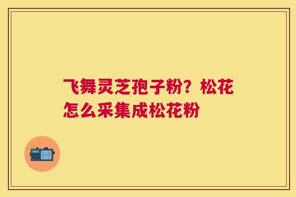 飞舞灵芝孢子粉?松花怎么采集成松花粉 飞舞灵芝孢子粉?松花怎么采集成松花粉