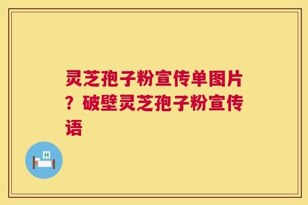 灵芝孢子粉宣传单图片?破壁灵芝孢子粉宣传语 灵芝孢子粉宣传单图片?破壁灵芝孢子粉宣传语