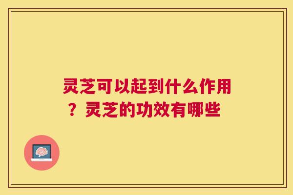 灵芝可以起到什么作用 ？灵芝的功效有哪些