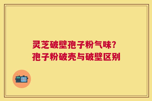 灵芝破壁孢子粉气味?孢子粉破壳与破壁区别 灵芝破壁孢子粉气味?孢子粉破壳与破壁区别