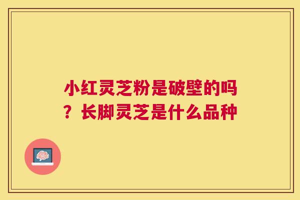 小红灵芝粉是破壁的吗?长脚灵芝是什么品种 小红灵芝粉是破壁的吗?长脚灵芝是什么品种