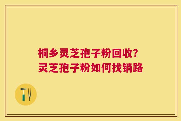 桐乡灵芝孢子粉回收？灵芝孢子粉如何找销路