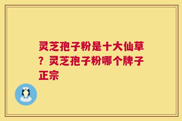 灵芝孢子粉是十大仙草？灵芝孢子粉哪个牌子正宗