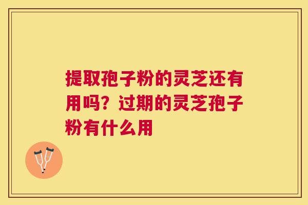 提取孢子粉的灵芝还有用吗？过期的灵芝孢子粉有什么用