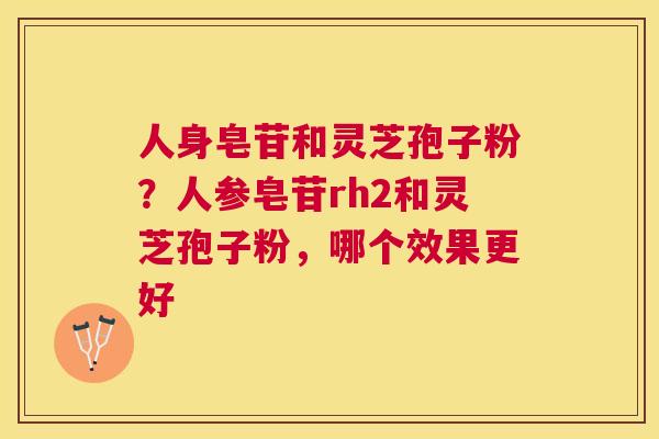 人身皂苷和灵芝孢子粉?人参皂苷rh2和灵芝孢子粉,哪个效果更好 人身皂苷和灵芝孢子粉?人参皂苷rh2和灵芝孢子粉,哪个效果更好