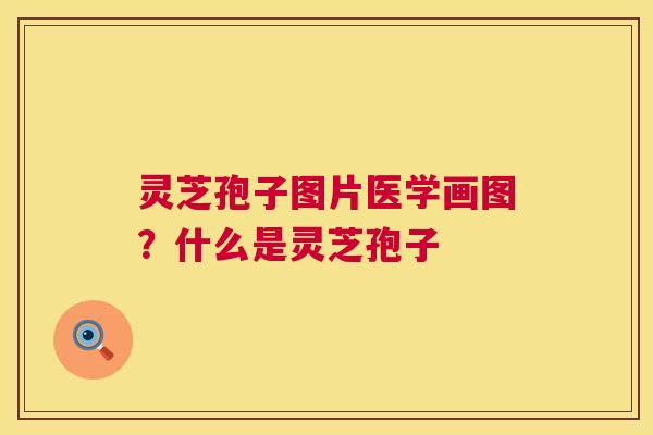 灵芝孢子图片医学画图？什么是灵芝孢子