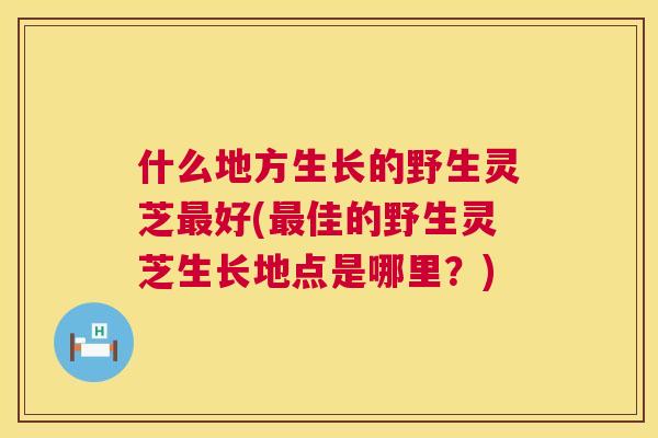 什么地方生长的野生灵芝好(佳的野生灵芝生长地点是哪里?) 什么地方生长的野生灵芝好(佳的野生灵芝生长地点是哪里?)