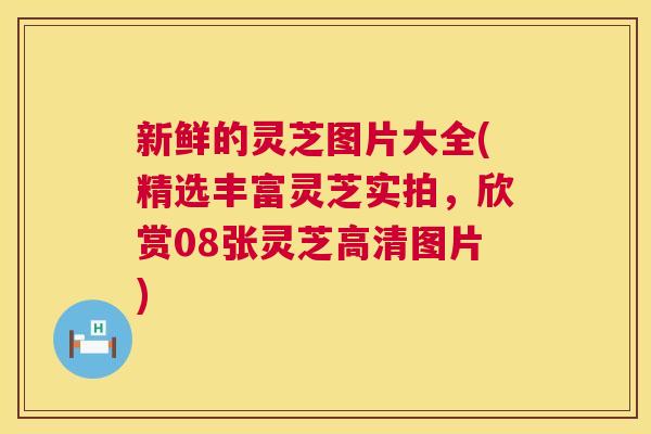 新鲜的灵芝图片大全(精选丰富灵芝实拍，欣赏08张灵芝高清图片)