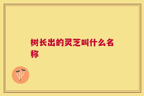 树长出的灵芝叫什么名称 树长出的灵芝叫什么名称
