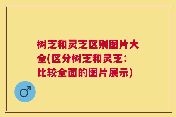 树芝和灵芝区别图片大全(区分树芝和灵芝:比较全面的图片展示) 树芝和灵芝区别图片大全(区分树芝和灵芝:比较全面的图片展示)