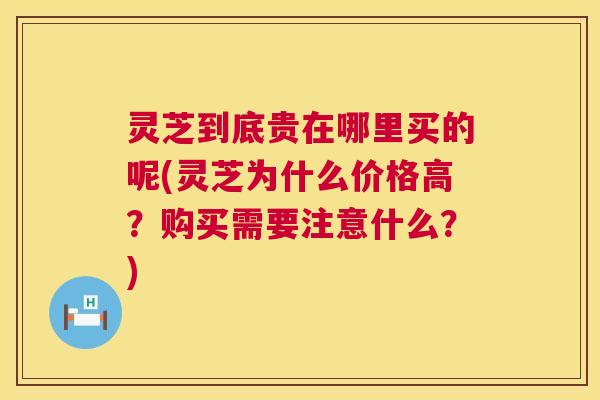 灵芝到底贵在哪里买的呢(灵芝为什么价格高？购买需要注意什么？)