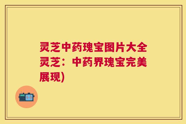 灵芝瑰宝图片大全灵芝:界瑰宝完美展现) 灵芝瑰宝图片大全灵芝:界瑰宝完美展现)