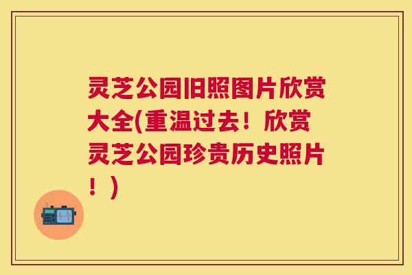 灵芝公园旧照图片欣赏大全(重温过去!欣赏灵芝公园珍贵历史照片!) 灵芝公园旧照图片欣赏大全(重温过去!欣赏灵芝公园珍贵历史照片!)