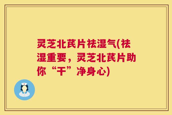 灵芝北芪片祛湿气(祛湿重要，灵芝北芪片助你“干”净身心)