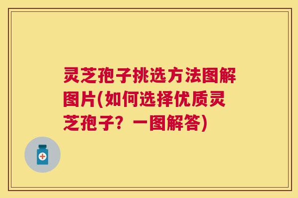 灵芝孢子挑选方法图解图片(如何选择优质灵芝孢子?一图解答) 灵芝孢子挑选方法图解图片(如何选择优质灵芝孢子?一图解答)