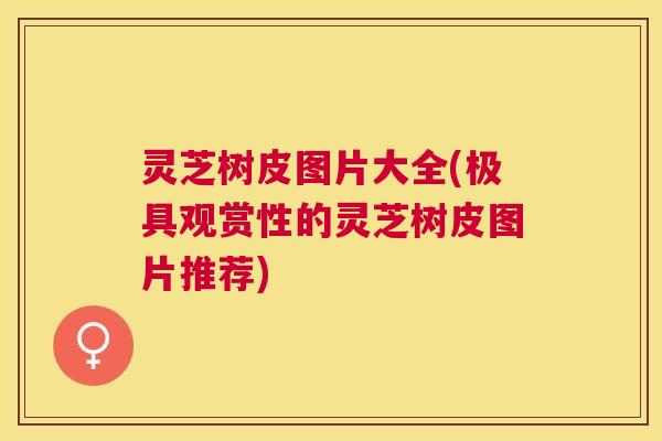 灵芝树皮图片大全(极具观赏性的灵芝树皮图片推荐) 灵芝树皮图片大全(极具观赏性的灵芝树皮图片推荐)