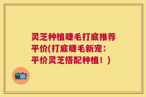 灵芝种植睫毛打底推荐平价(打底睫毛新宠:平价灵芝搭配种植!) 灵芝种植睫毛打底推荐平价(打底睫毛新宠:平价灵芝搭配种植!)