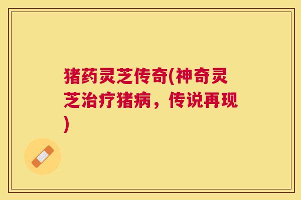 猪药灵芝传奇(神奇灵芝猪,传说再现) 猪药灵芝传奇(神奇灵芝猪,传说再现)