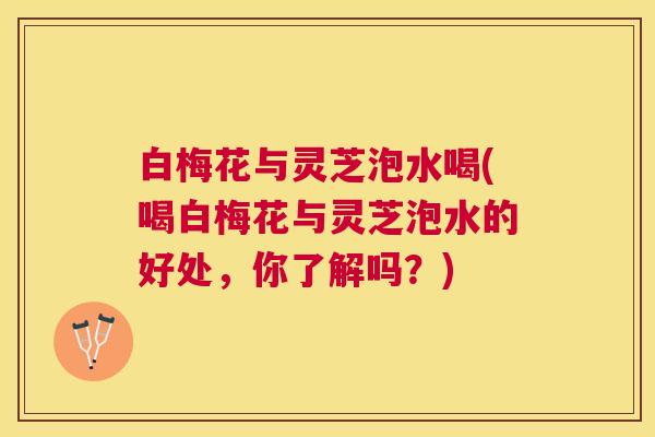 白梅花与灵芝泡水喝(喝白梅花与灵芝泡水的好处，你了解吗？)