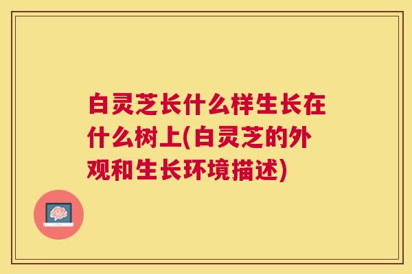 白灵芝长什么样生长在什么树上(白灵芝的外观和生长环境描述) 白灵芝长什么样生长在什么树上(白灵芝的外观和生长环境描述)