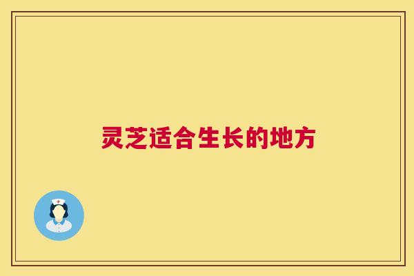 灵芝适合生长的地方