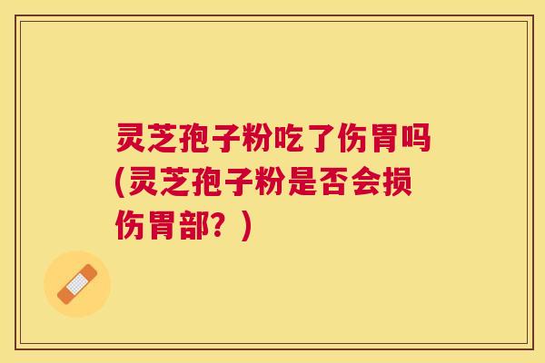灵芝孢子粉吃了伤胃吗(灵芝孢子粉是否会损伤胃部？)