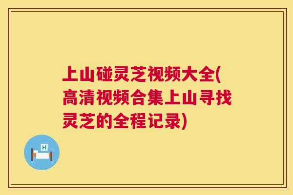 上山碰灵芝视频大全(高清视频合集上山寻找灵芝的全程记录) 上山碰灵芝视频大全(高清视频合集上山寻找灵芝的全程记录)
