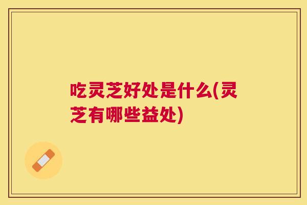 吃灵芝好处是什么(灵芝有哪些益处)