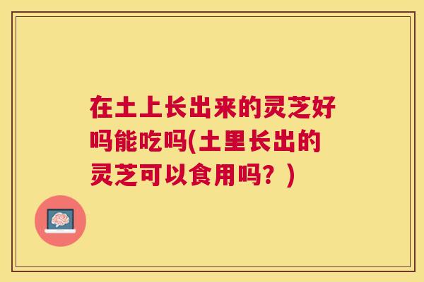 在土上长出来的灵芝好吗能吃吗(土里长出的灵芝可以食用吗？)