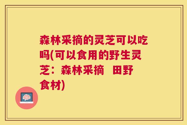 森林采摘的灵芝可以吃吗(可以食用的野生灵芝：森林采摘  田野食材)
