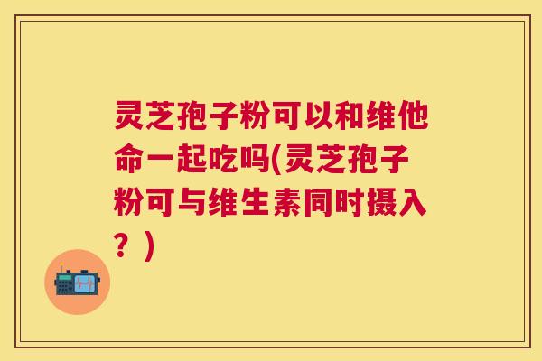 灵芝孢子粉可以和维他命一起吃吗(灵芝孢子粉可与维生素同时摄入?) 灵芝孢子粉可以和维他命一起吃吗(灵芝孢子粉可与维生素同时摄入?)