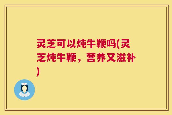 灵芝可以炖牛鞭吗(灵芝炖牛鞭,营养又滋补) 灵芝可以炖牛鞭吗(灵芝炖牛鞭,营养又滋补)