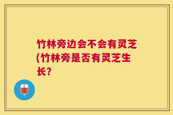 竹林旁边会不会有灵芝(竹林旁是否有灵芝生长？